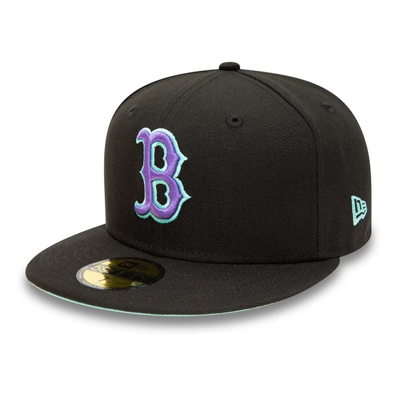 59fifty New Era Boston Sox And Tint Fitted Gorras Negros | CZ0985261