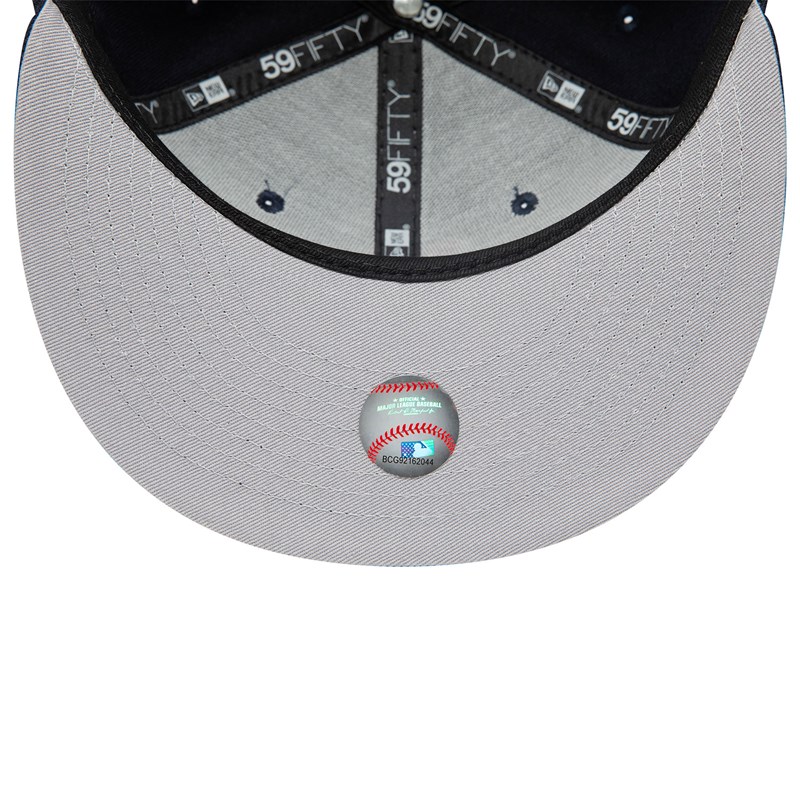 59fifty New Era Boston Sox Dual Logo Gorras Azules | SR6783415