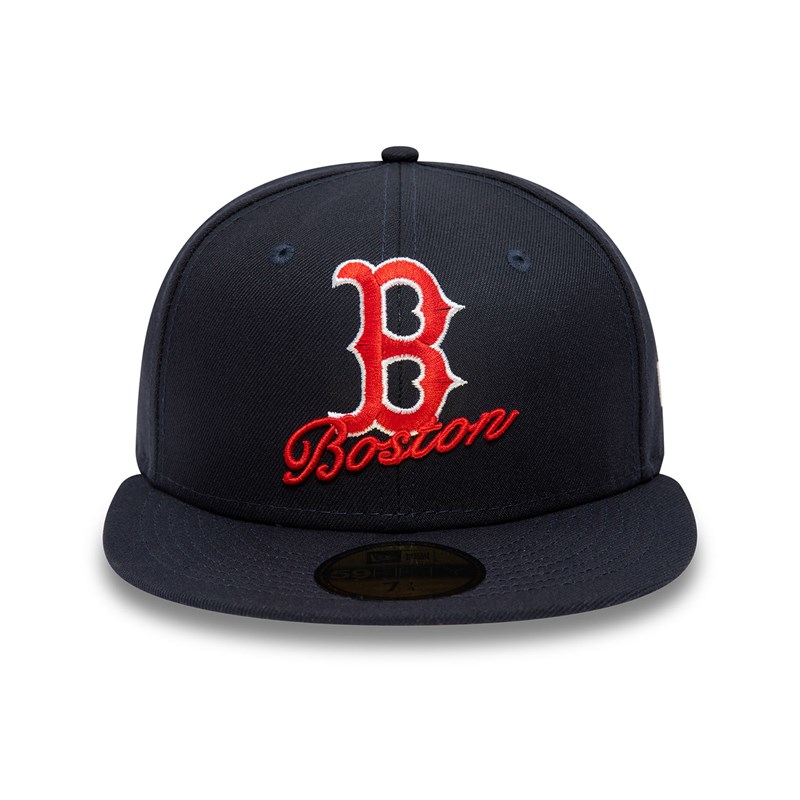 59fifty New Era Boston Sox Dual Logo Gorras Azules | SR6783415