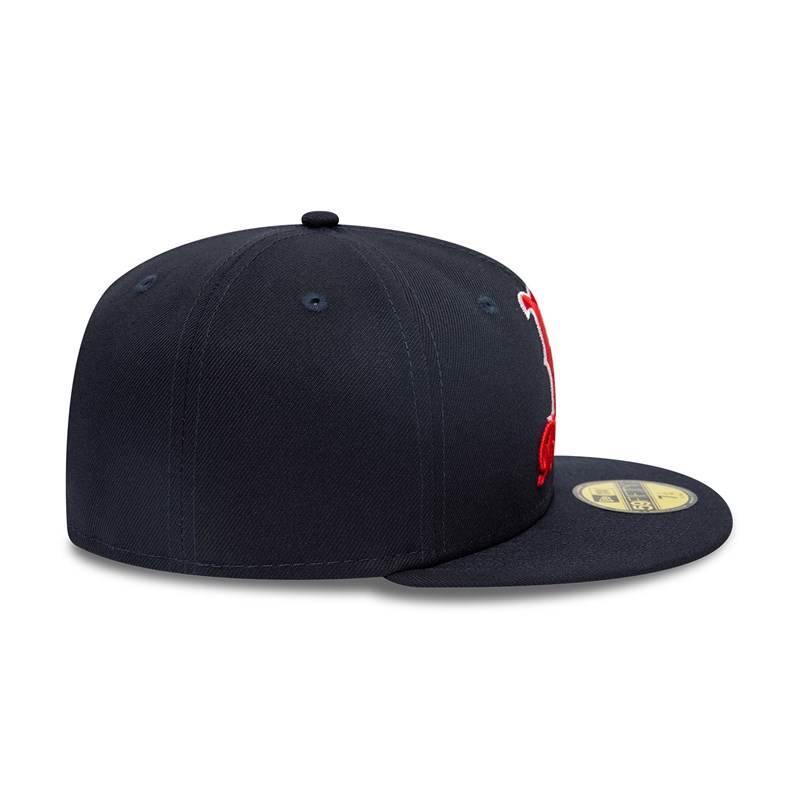 59fifty New Era Boston Sox Dual Logo Gorras Azules | SR6783415