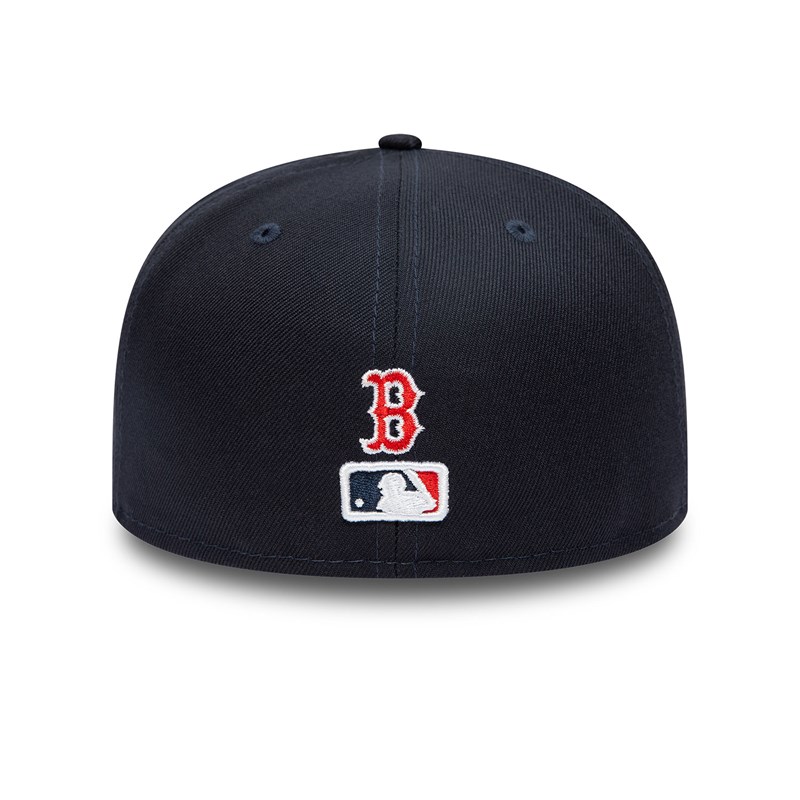 59fifty New Era Boston Sox Dual Logo Gorras Azules | SR6783415