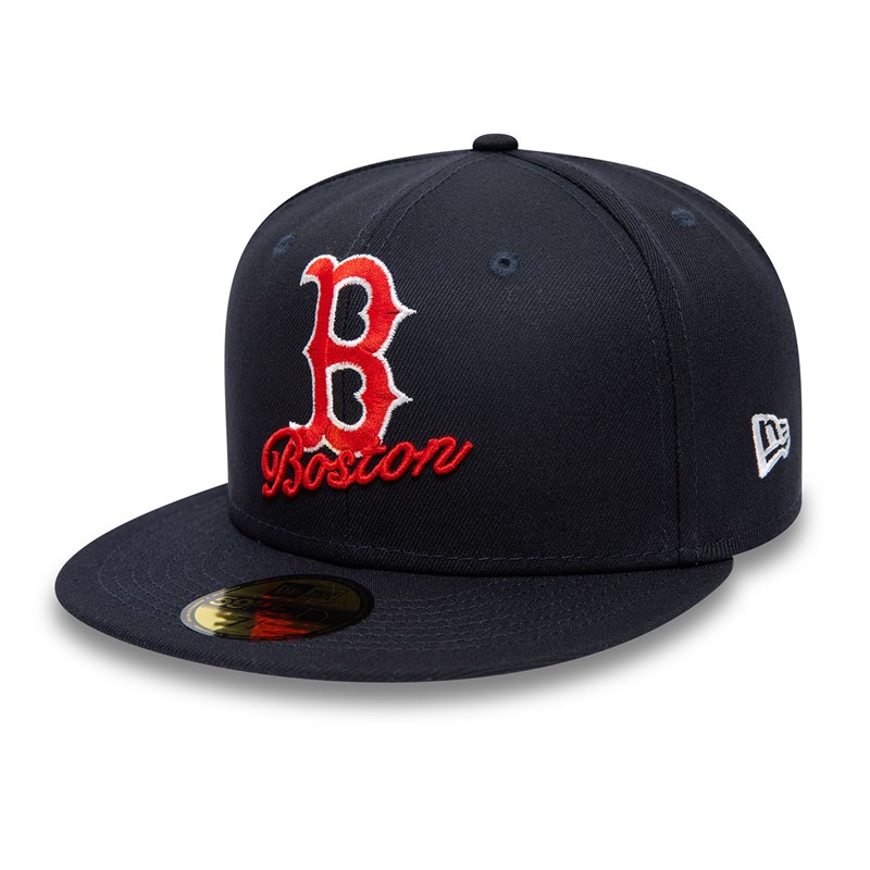 59fifty New Era Boston Sox Dual Logo Gorras Azules | SR6783415