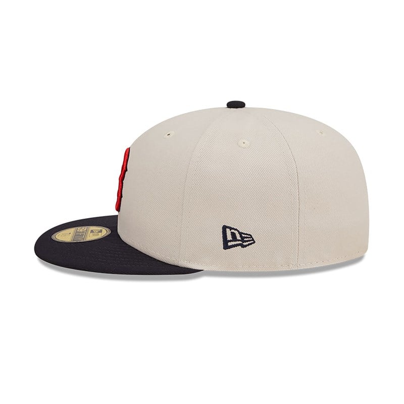 59fifty New Era Boston Sox Fall Classic Fitted Gorras Blancos | YZ8419735