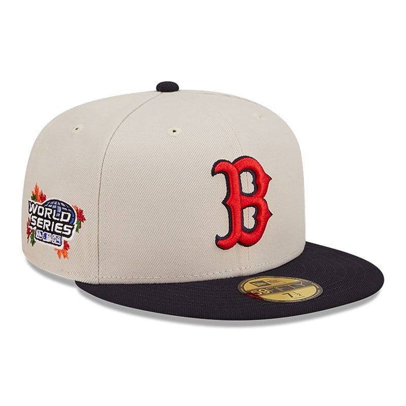 59fifty New Era Boston Sox Fall Classic Fitted Gorras Blancos | YZ8419735