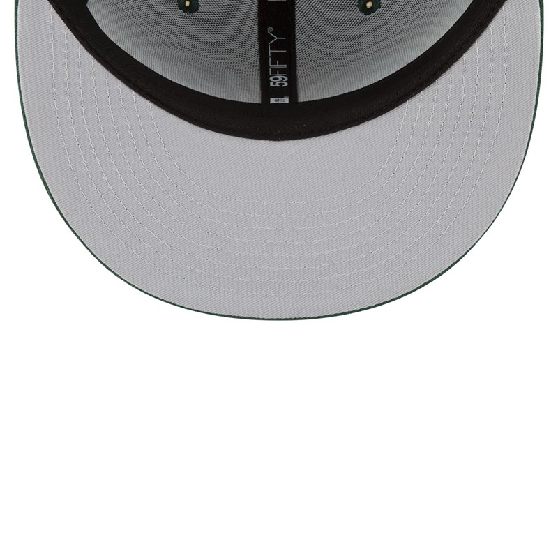 59fifty New Era Boston Sox Felt X MLB Fitted Gorras Verdes | TI3615498