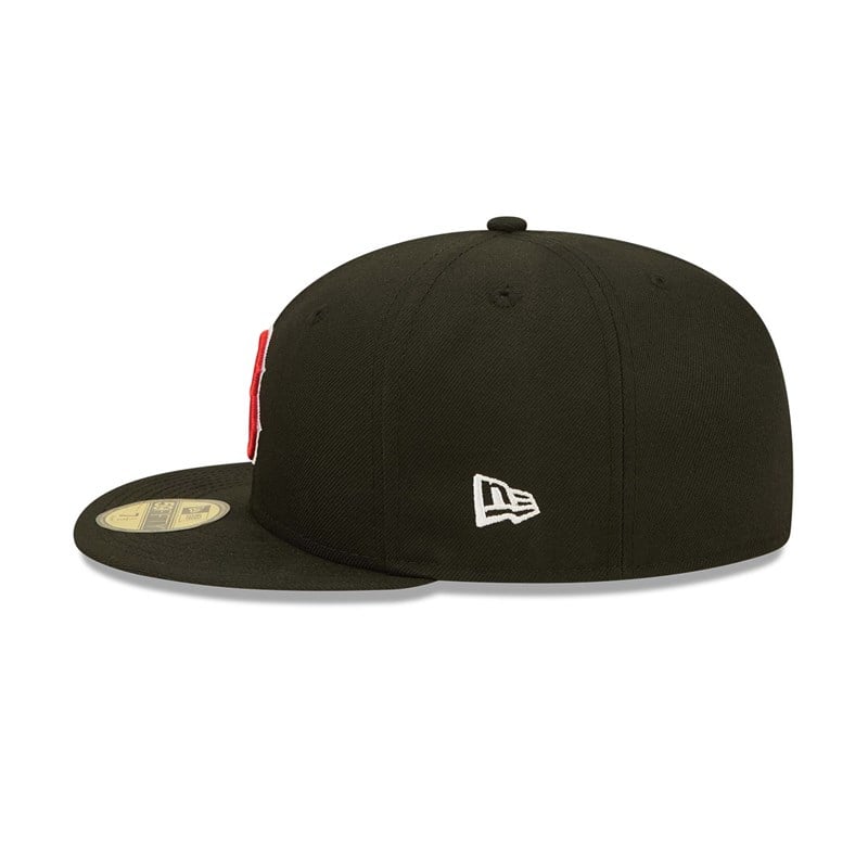 59fifty New Era Boston Sox Fruit Fitted Gorras Negros | NP6470198