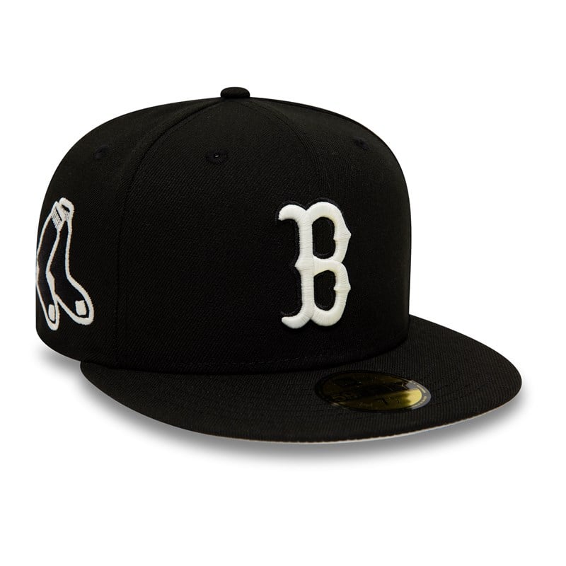 59fifty New Era Boston Sox Glow In The Fitted Gorras Negros | RB2471583