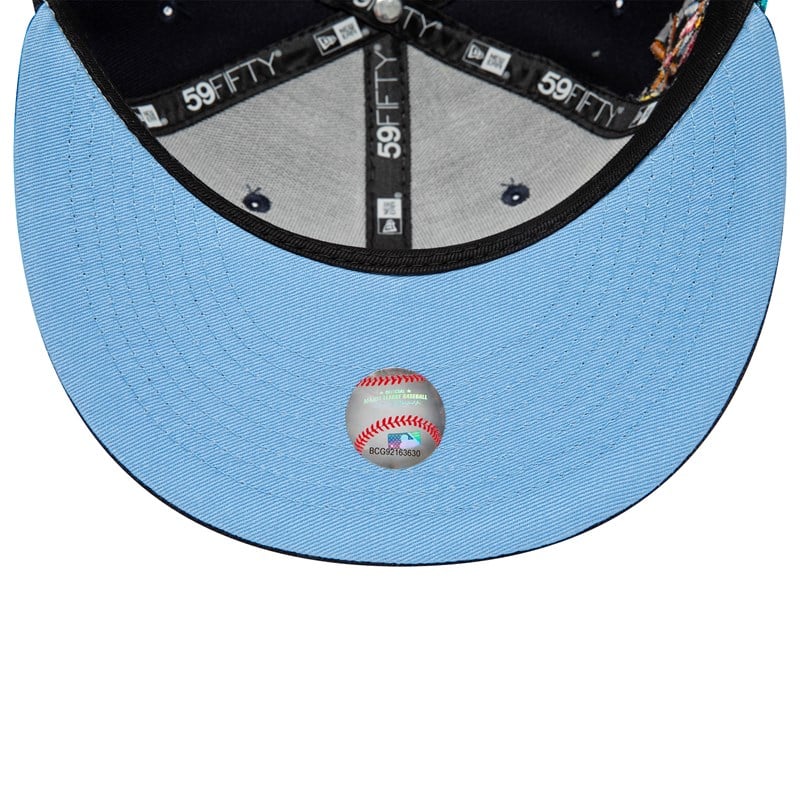 59fifty New Era Boston Sox Groovy Fitted Gorras Azules | TH3418056