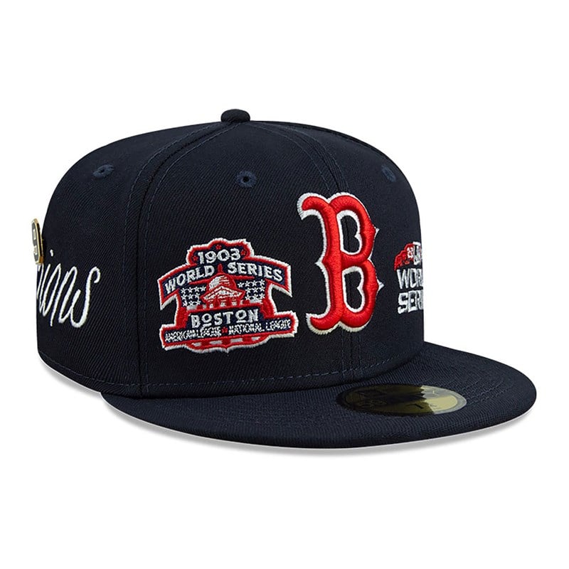 59fifty New Era Boston Sox Historic Champs Fitted Gorras Azules | FG8950341