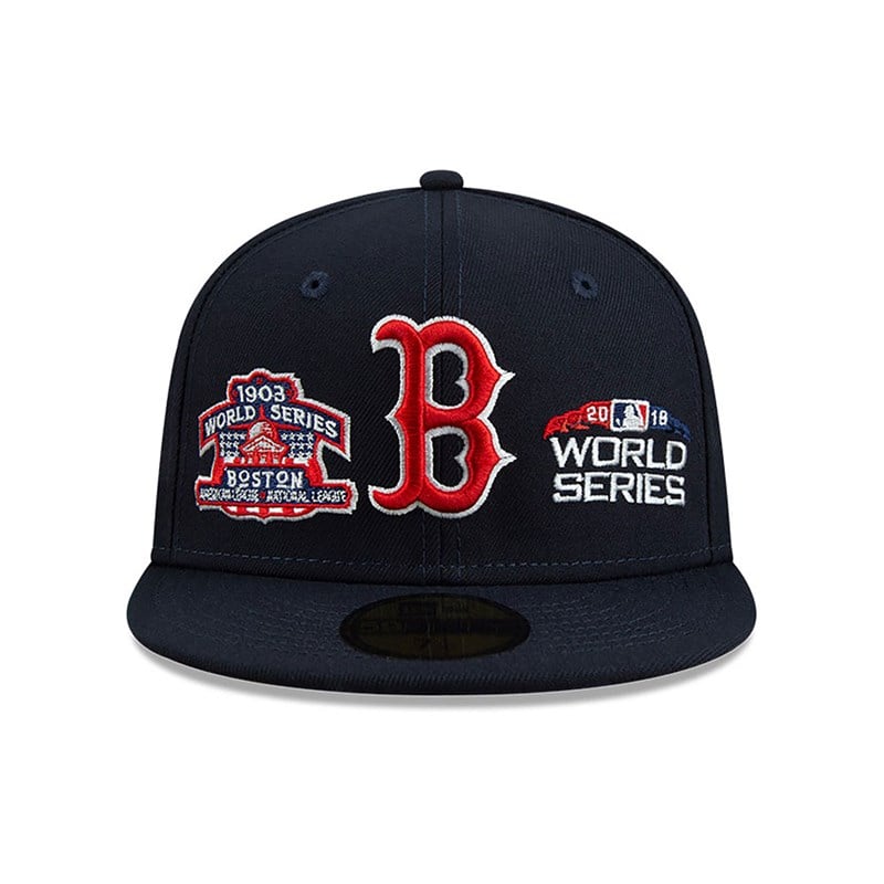 59fifty New Era Boston Sox Historic Champs Fitted Gorras Azules | FG8950341