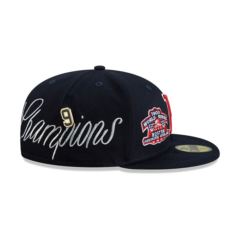 59fifty New Era Boston Sox Historic Champs Fitted Gorras Azules | FG8950341