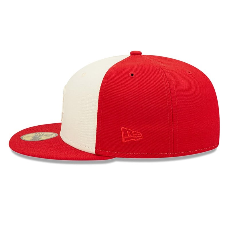 59fifty New Era Boston Sox MLB 2-tone Fitted Gorras Rojos | XP6537928