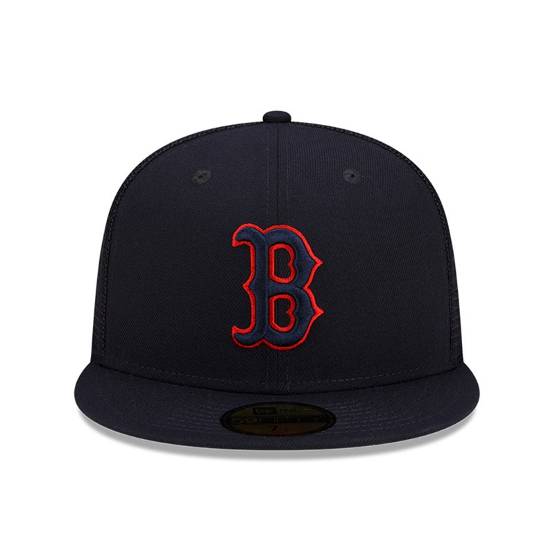 59fifty New Era Boston Sox MLB Batting Practice Gorras Azules | YO8254309