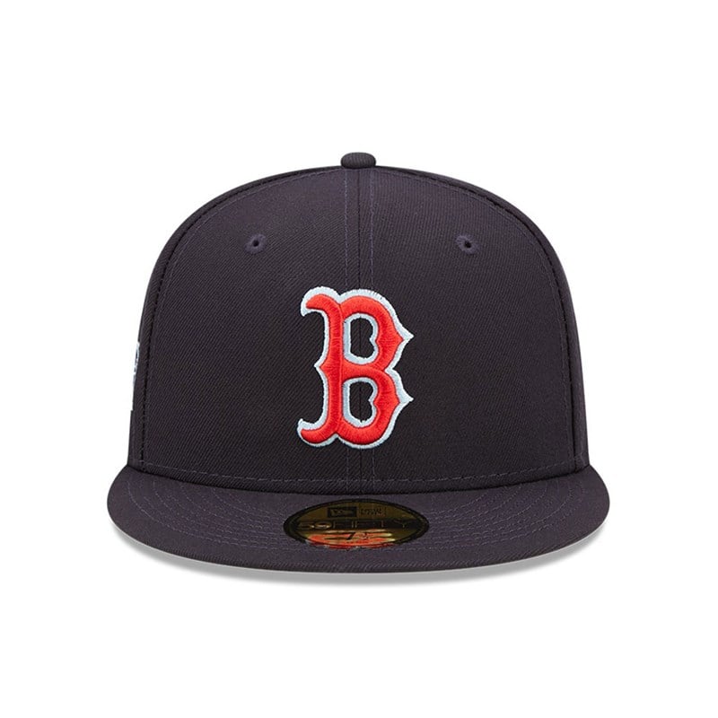 59fifty New Era Boston Sox MLB Cloud Fitted Gorras Azules | IX7581239