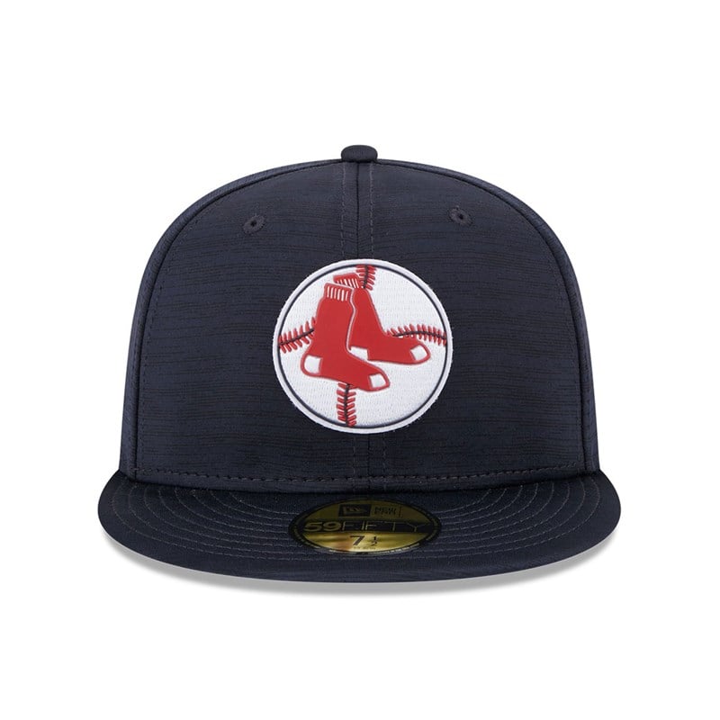 59fifty New Era Boston Sox MLB Clubhouse Fitted Gorras Azules | AL9825013