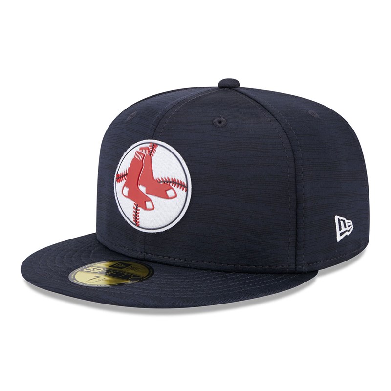 59fifty New Era Boston Sox MLB Clubhouse Fitted Gorras Azules | AL9825013