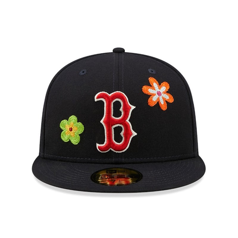 59fifty New Era Boston Sox MLB Fitted Gorras Azules | PC1602497