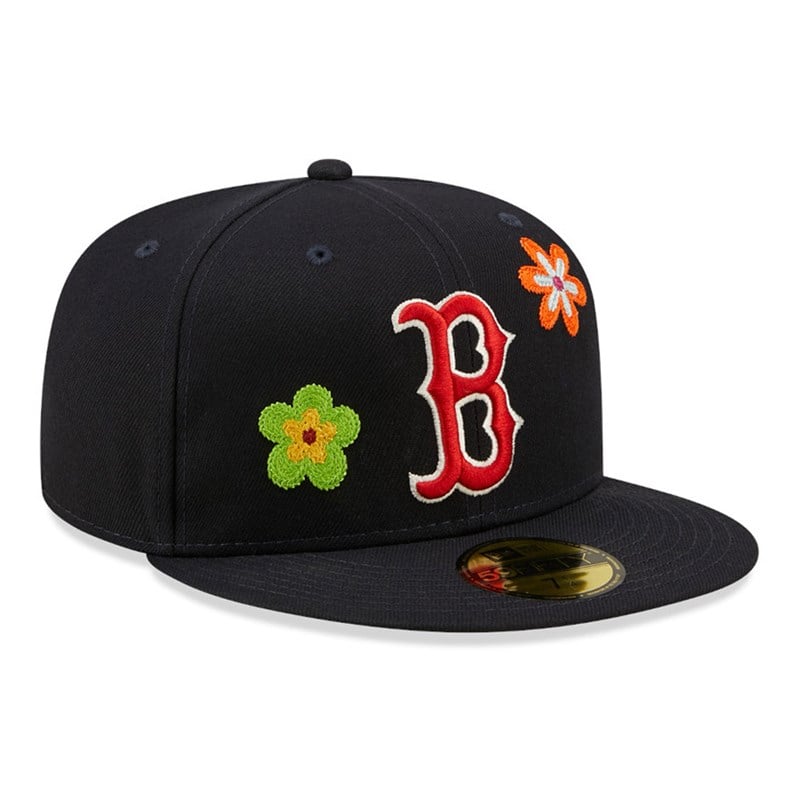 59fifty New Era Boston Sox MLB Fitted Gorras Azules | PC1602497