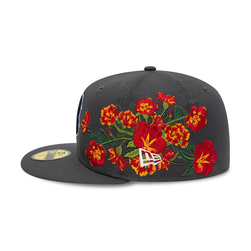 59fifty New Era Boston Sox MLB Floral Fitted Gorras Grises | LR5894712