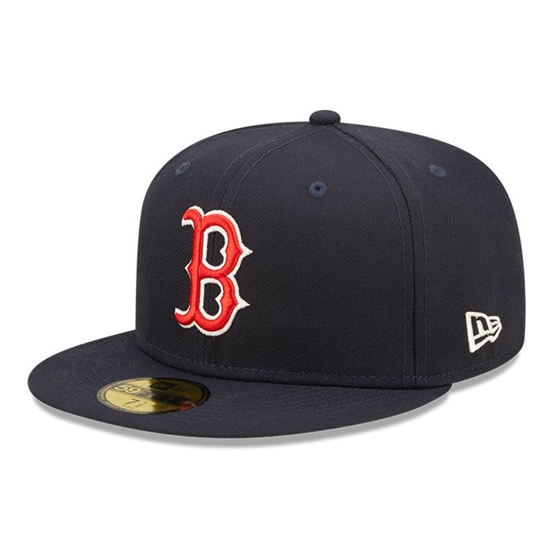 59fifty New Era Boston Sox MLB Pop Sweat Fitted Gorras Azules | PV3798026