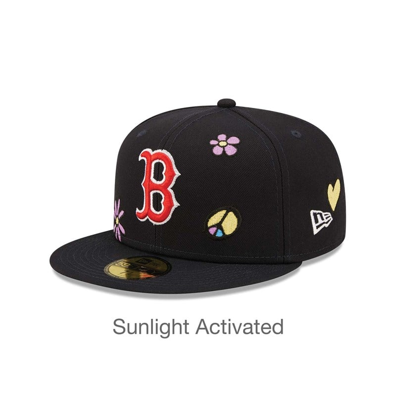 59fifty New Era Boston Sox MLB Sunlight Pop Gorras Azules | MT3794051