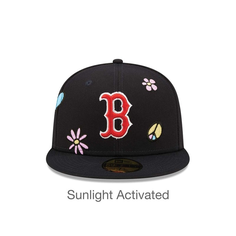 59fifty New Era Boston Sox MLB Sunlight Pop Gorras Azules | MT3794051