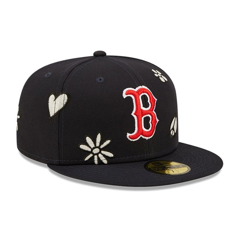 59fifty New Era Boston Sox MLB Sunlight Pop Gorras Azules | MT3794051