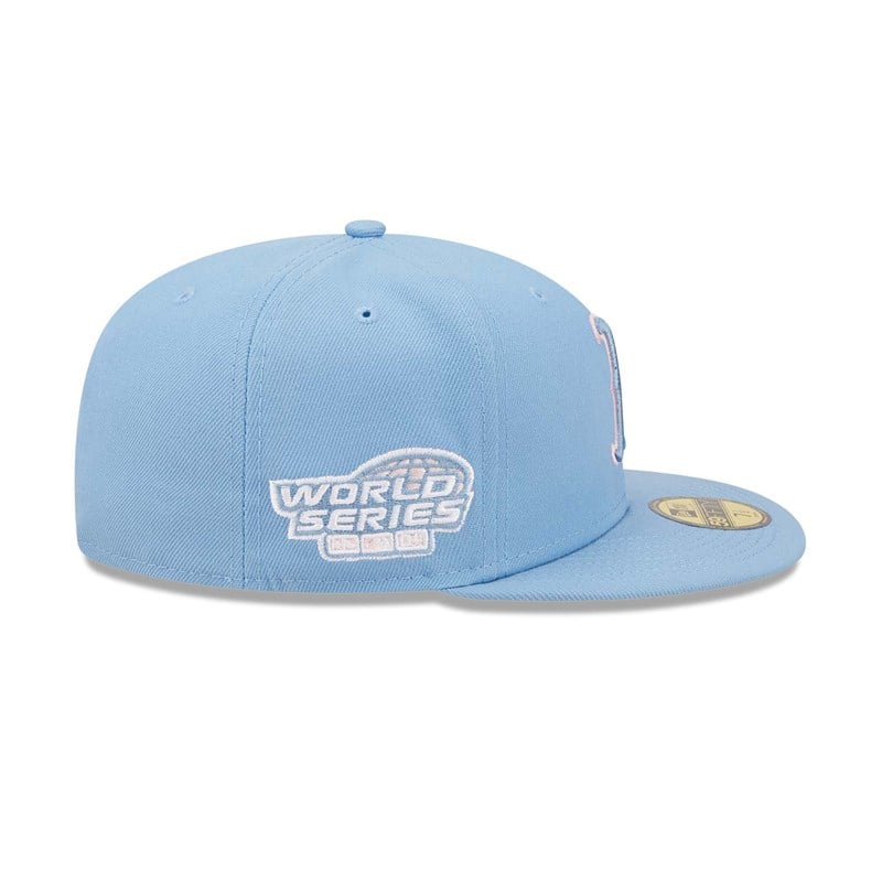 59fifty New Era Boston Sox Pastel Fitted Gorras Azules | DR4609157