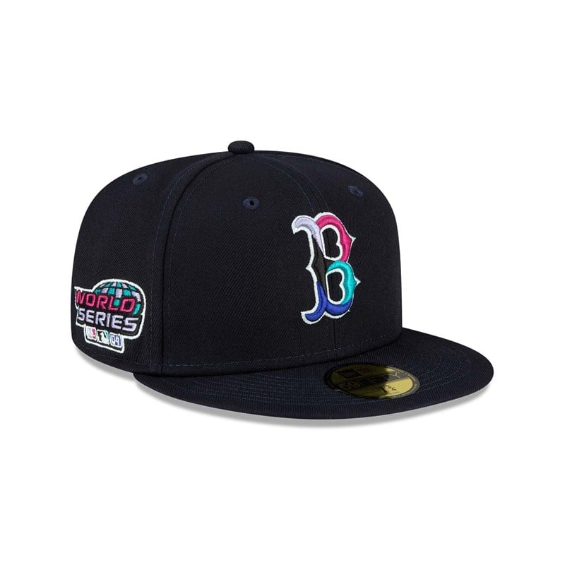 59fifty New Era Boston Sox Polarlights Fitted Gorras Azules | VC9721456