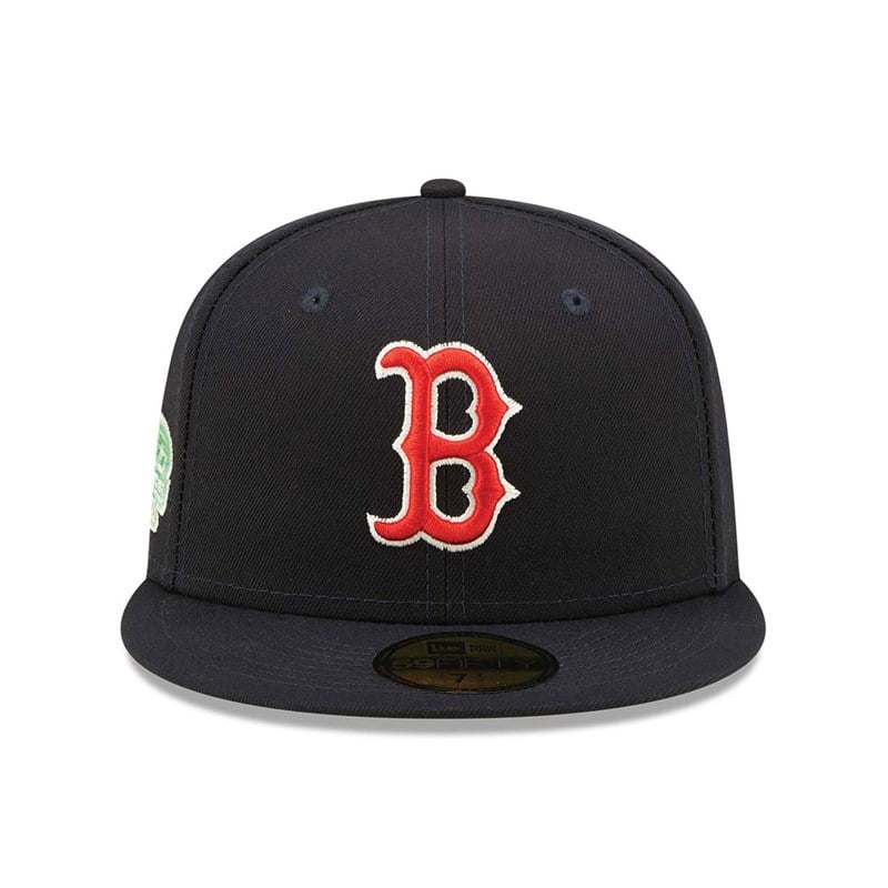 59fifty New Era Boston Sox Pop Fitted Gorras Azules | RE3582094