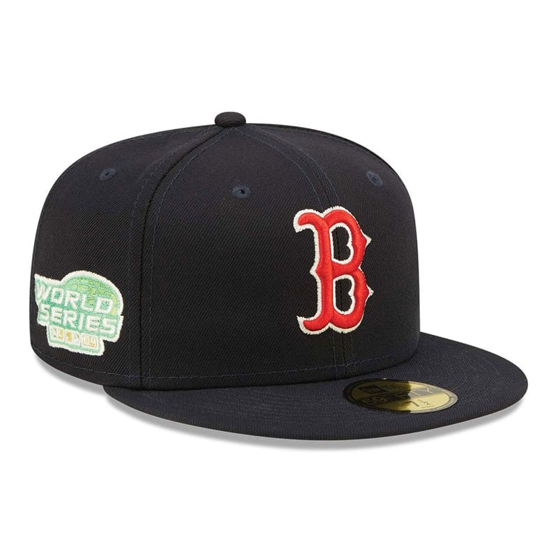 59fifty New Era Boston Sox Pop Fitted Gorras Azules | RE3582094