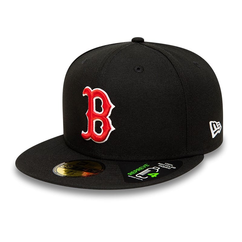 59fifty New Era Boston Sox Repreve Gorras Negros | KD4569173