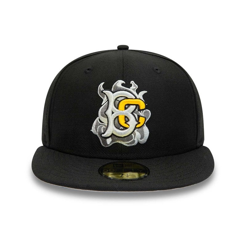 59fifty New Era Brooklyn Cyclones Milb And Fitted Gorras Negros | WJ2804675