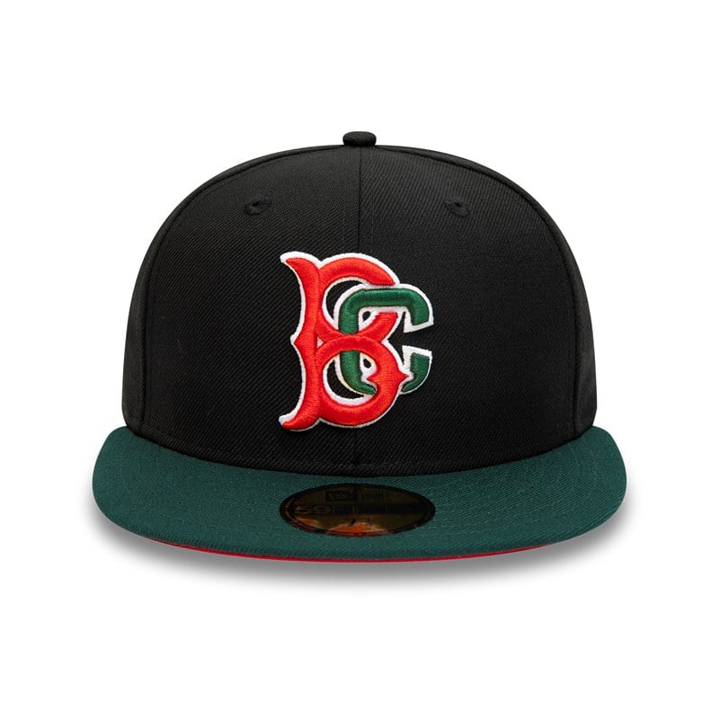 59fifty New Era Brooklyn Cyclones Milb Fitted Gorras Negros | DL7209314