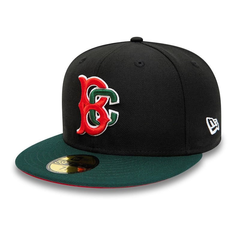 59fifty New Era Brooklyn Cyclones Milb Fitted Gorras Negros | DL7209314