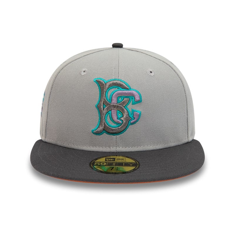 59fifty New Era Brooklyn Cyclones Milb Fitted Gorras Grises | IX6875193