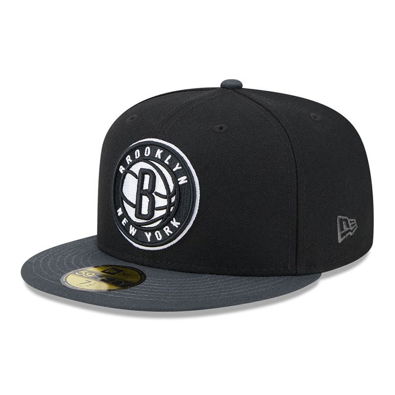 59fifty New Era Brooklyn Nets NBA All Star Game Fitted Gorras Negros | FY7419023