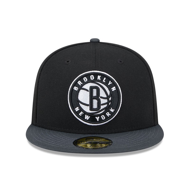 59fifty New Era Brooklyn Nets NBA All Star Game Fitted Gorras Negros | FY7419023