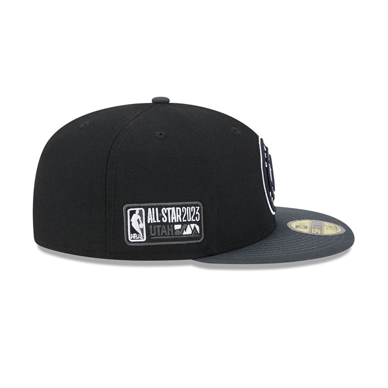 59fifty New Era Brooklyn Nets NBA All Star Game Fitted Gorras Negros | FY7419023