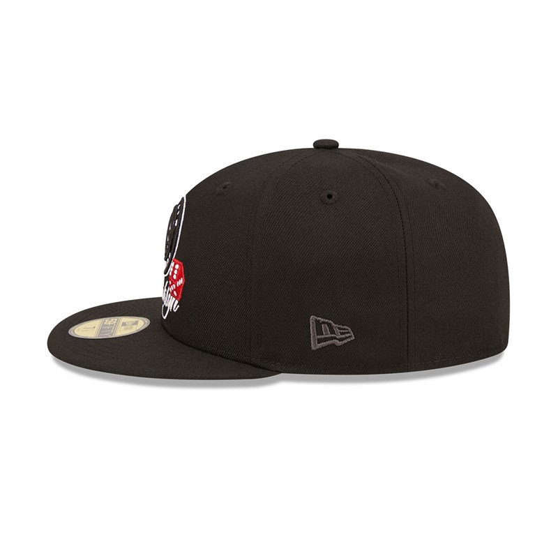 59fifty New Era Brooklyn Nets Roller Fitted Gorras Negros | KR5814967