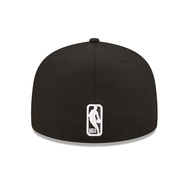 59fifty New Era Brooklyn Nets Roller Fitted Gorras Negros | KR5814967