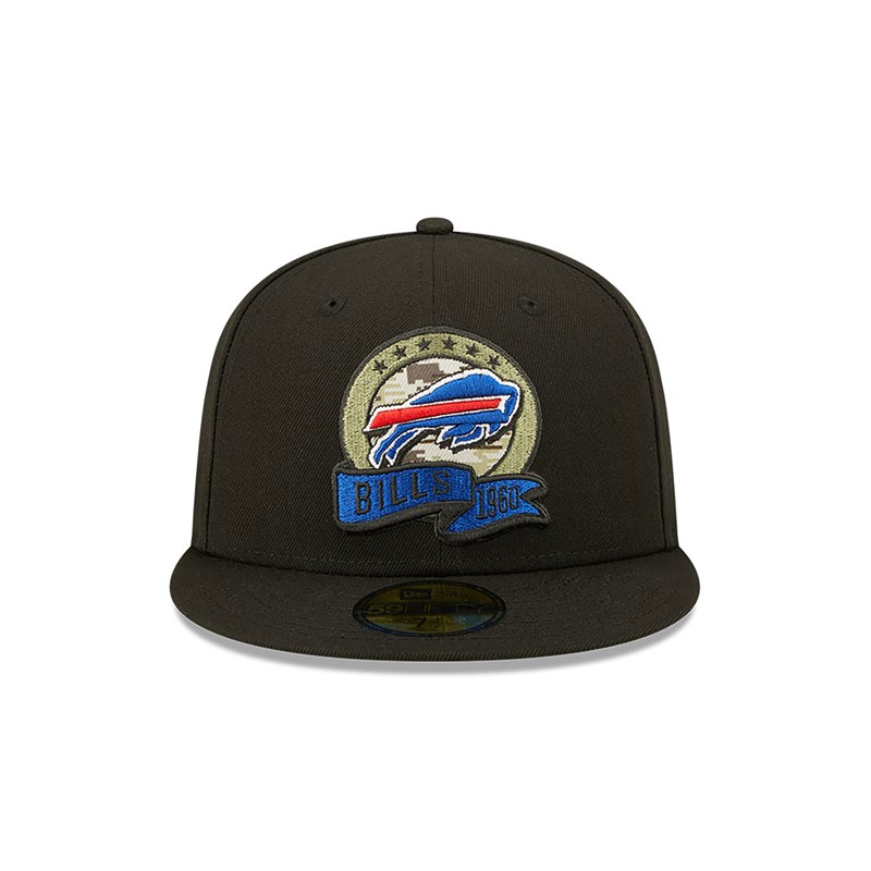 59fifty New Era Buffalo Bills NFL Salute To Service Fitted Gorras Negros | ON6058273