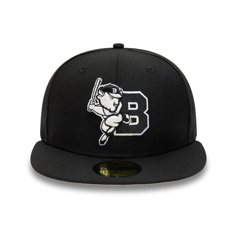 59fifty New Era Buffalo Bisons Milb And Fitted Gorras Negros | GI6410279