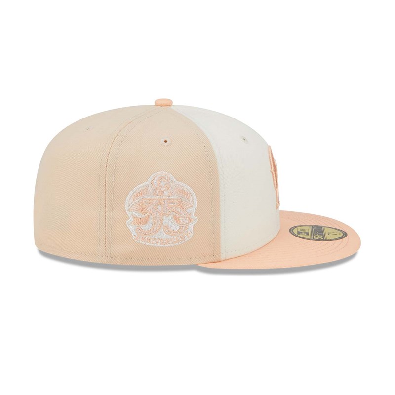 59fifty New Era California Angels Anniversary Fitted Gorras Rosas | SG4819365