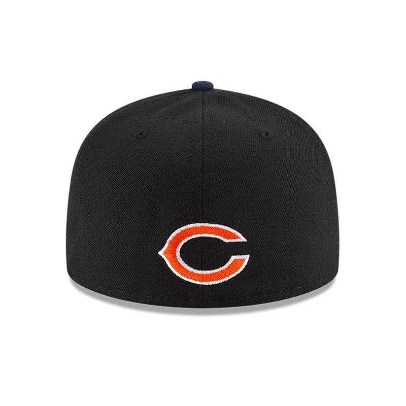 59fifty New Era Chicago Bears NFL Draft Fitted Gorras Negros | KU5041872