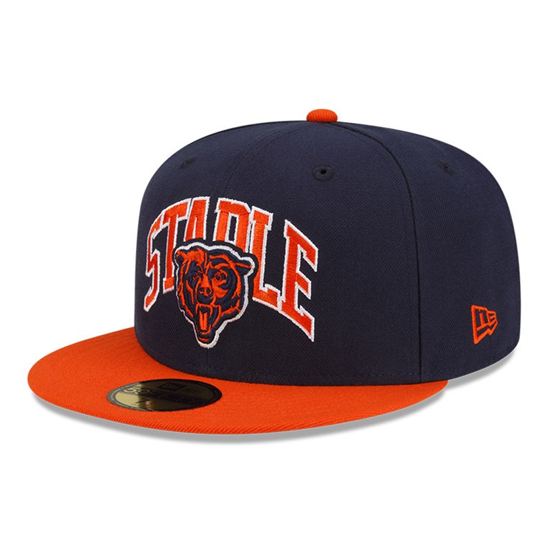 59fifty New Era Chicago Bears X Staple Fitted Gorras Azules | DB7041836