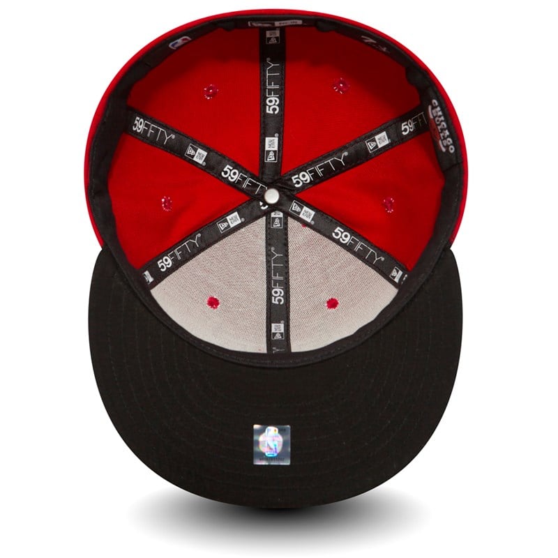 59fifty New Era Chicago Bulls Essential Gorras Rojos | BA5907641