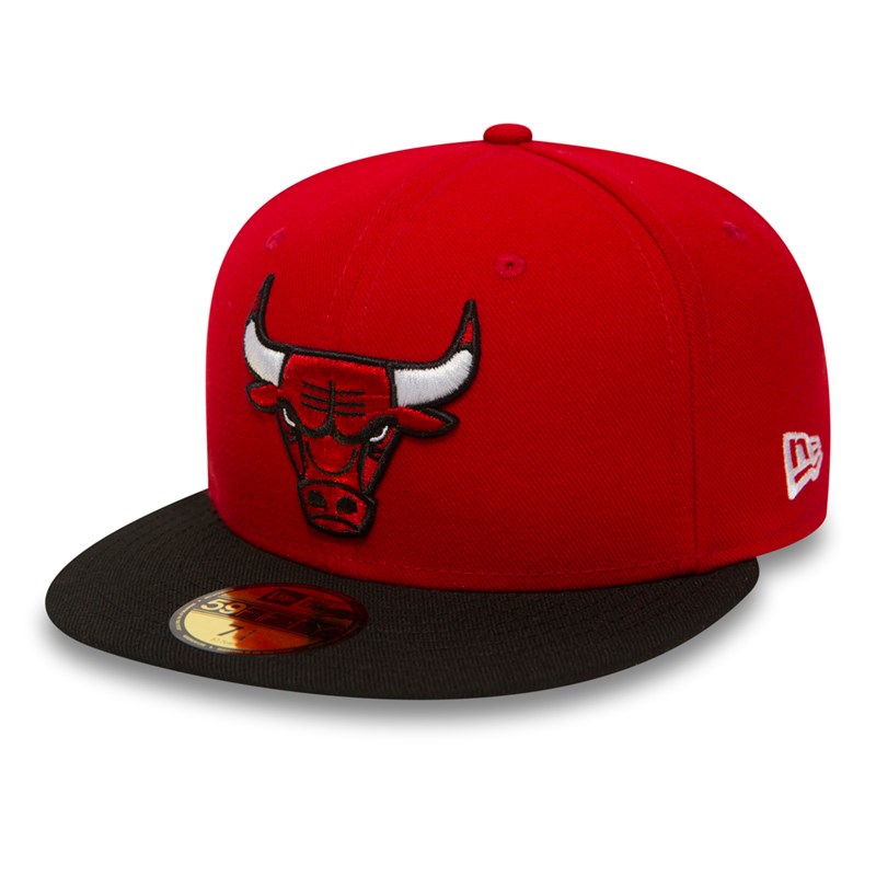 59fifty New Era Chicago Bulls Essential Gorras Rojos | BA5907641