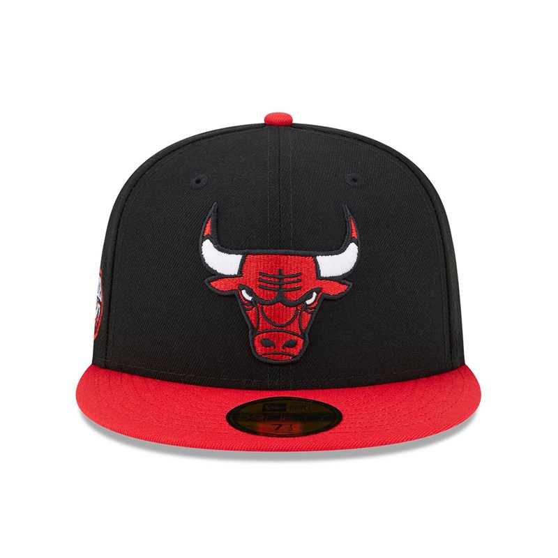 59fifty New Era Chicago Bulls NBA All Star Game Fitted Gorras Negros | UP7914285