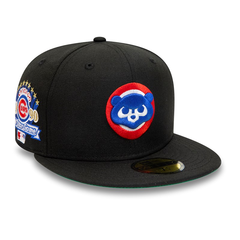 59fifty New Era Chicago Cubs 1990 All Star Game Fitted Gorras Negros | AU5841230